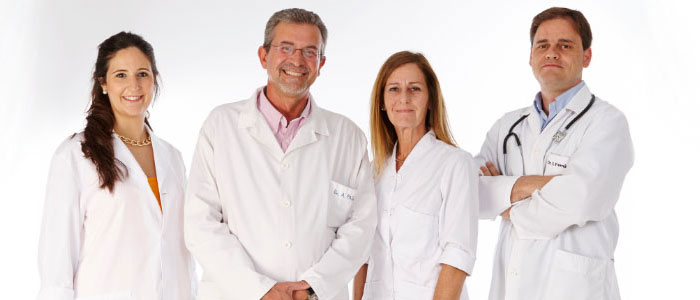 El equipo del Doctor Pagán